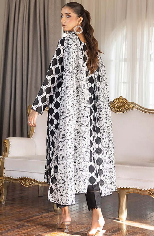 Regalia Textile Printed Lawn Unstitched 3 Piece Suit - D-09 - RET25BNWV3 - Summer Collection
