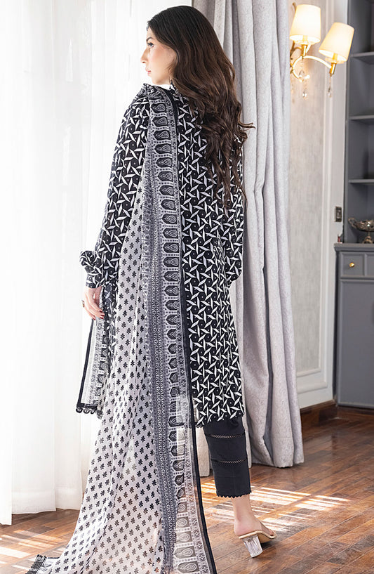 Regalia Textile Printed Lawn Unstitched 3 Piece Suit - D-05 - RET25BNWV3 - Summer Collection