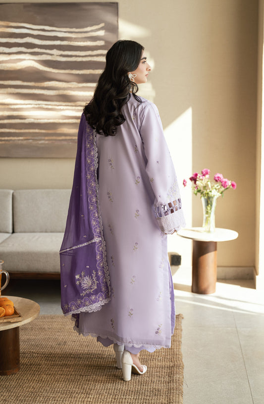 Yaarian by Sahane Embroidered Lawn Unstitched 3 Piece Suit - D-05 Nate - SAH25YL - Purple - Summer Collection