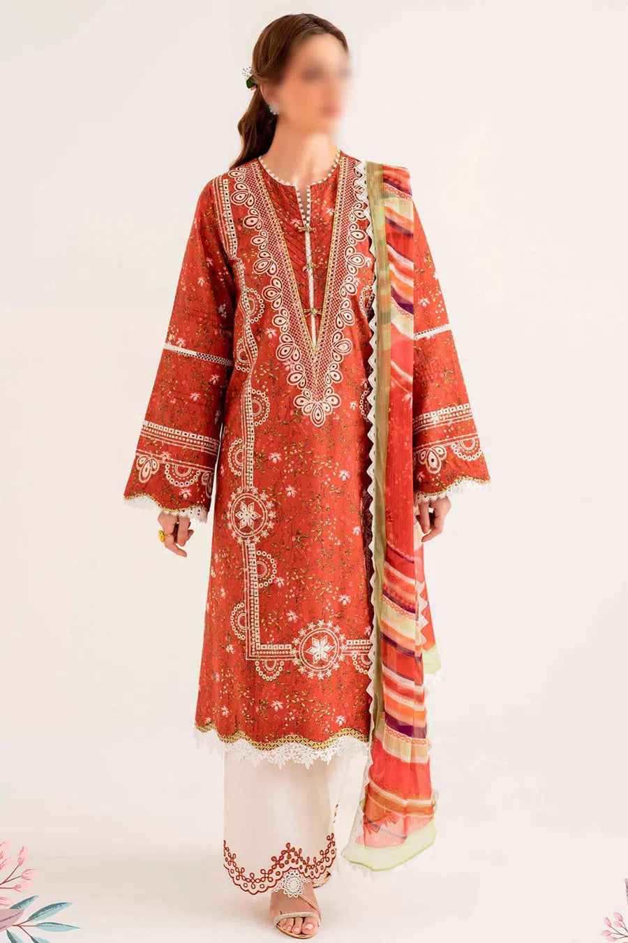 Sable V Lila Unstitched Lawn Collection 2024-SAL-01-24