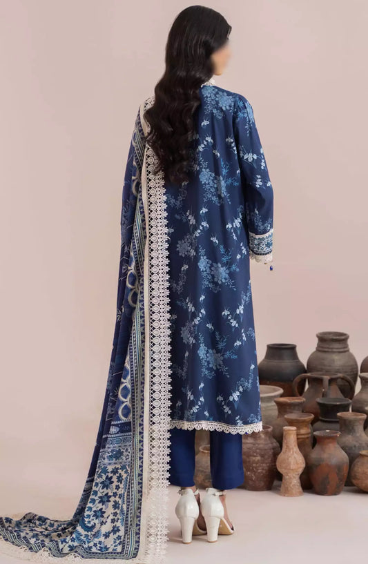 Mausummery Winter Unstitched Collection Vol 02 - Sapphire