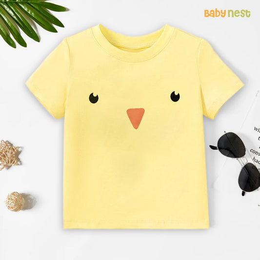 Easyclean - Water Repellent & Stain Resistant T-Shirt - SBT-356-D2 - Eyes - Yellow