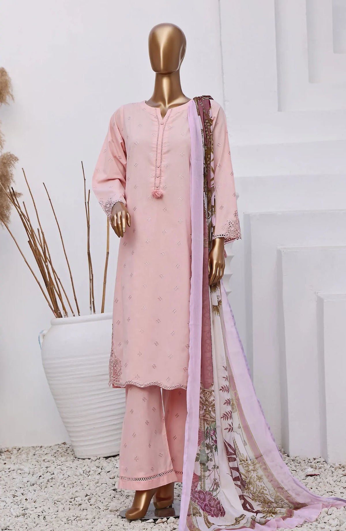 Sadabahar Cutwork Solid Stitched Collection 2024 - SCS 01