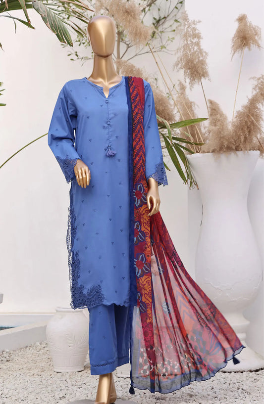 Sadabahar Cutwork Solid Stitched Collection 2024 - SCS 03