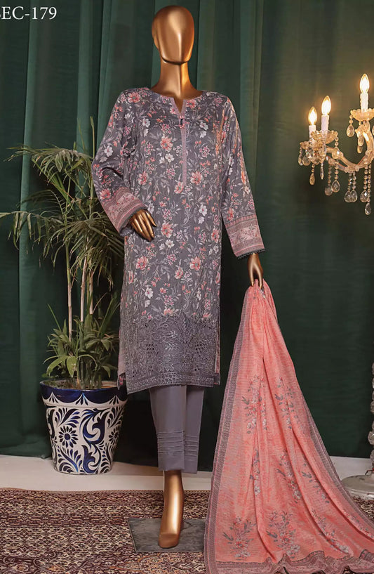 HZ Satranga Embroidered Collection-SEC-179