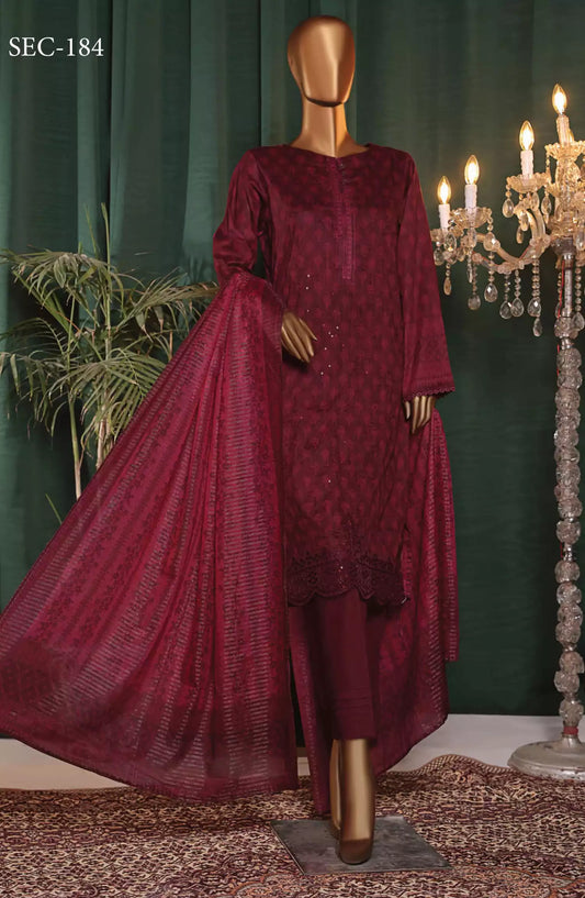 HZ Satranga Embroidered Collection-SEC-184