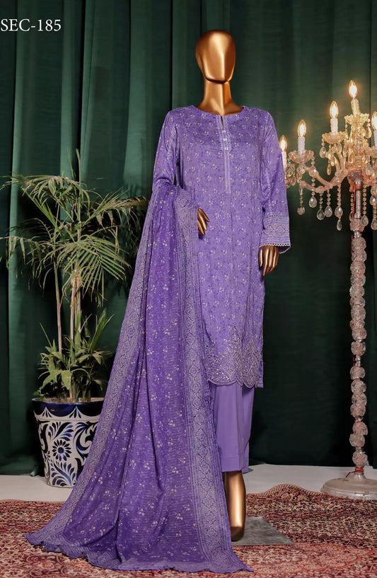 HZ Satranga Embroidered Collection-SEC-185