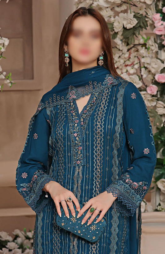 Guzel Hazel Formal 3 Piece Stitched Collection - SERENITY
