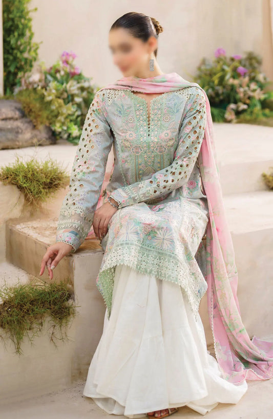 Iznik Festive Lawn Collection 2024 - SFL-07 GLEAM