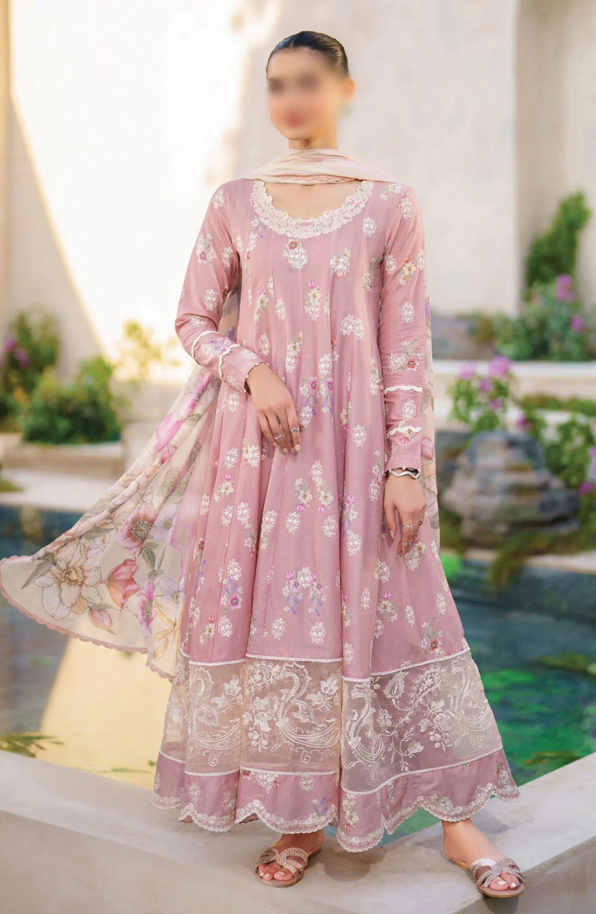 Iznik Festive Lawn Collection 2024 - SFL-08 EUPHORIA