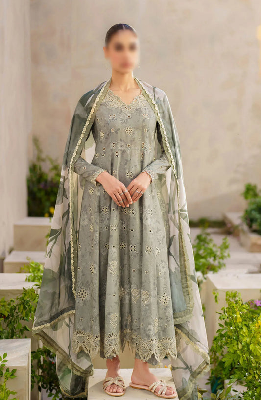 Iznik Festive Lawn Collection 2024 - SFL-10 SERENITY