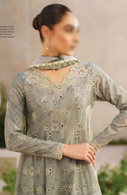 Iznik Festive Lawn Collection 2024 - SFL-10 SERENITY