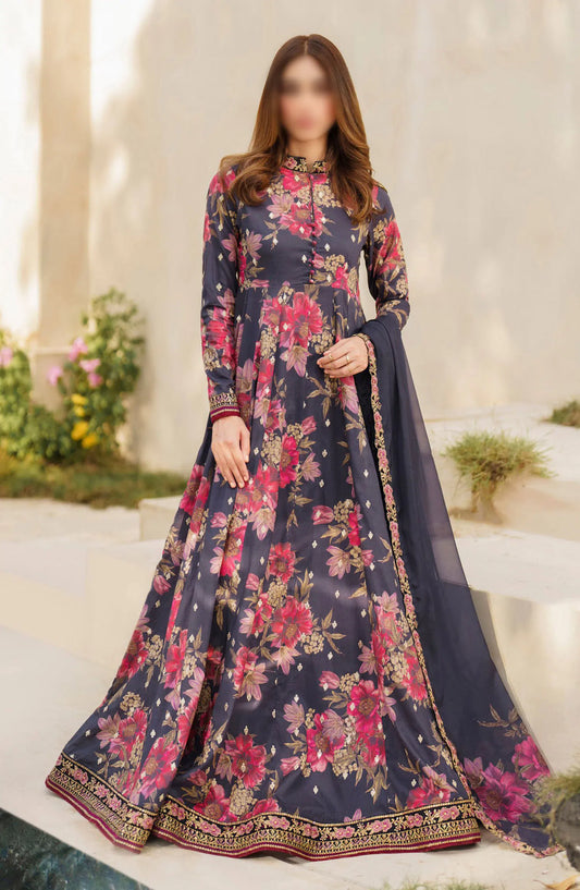 Iznik Festive Lawn Collection 2024 - SFL-12 RESPLENDENCE
