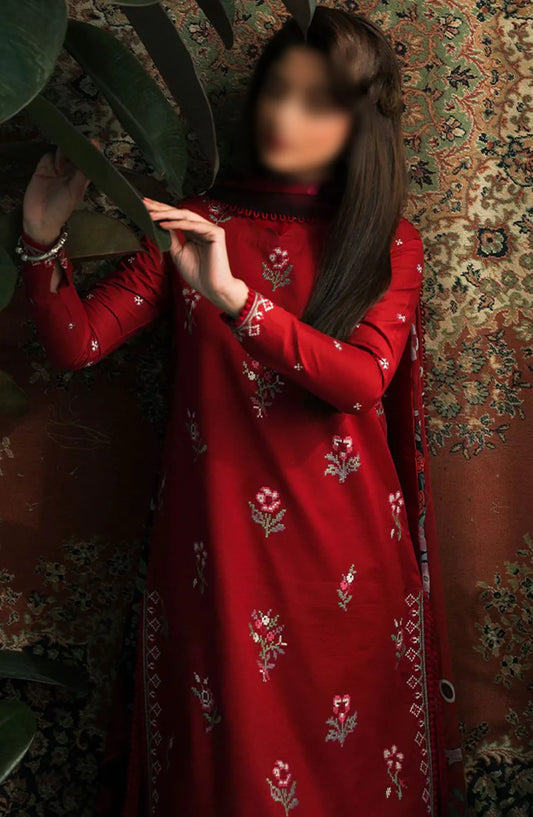 Seran Afsanah Unstitched Luxury Lawn Collection 2024 - Shadab