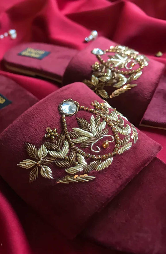 Khussa Darbar Fastive Style Slipper Shahi Tukra