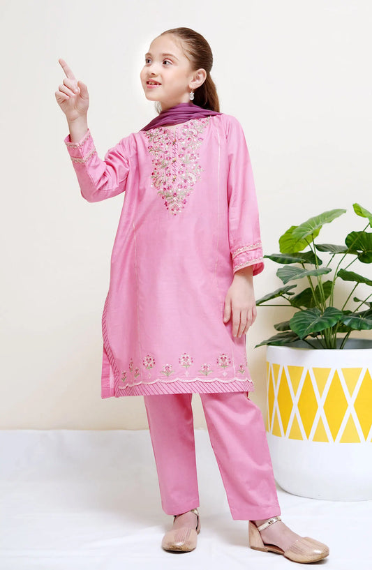 Shanzey Bari Eid Cotton Edit 2024 Vol-2 - SHK 2513 Rose