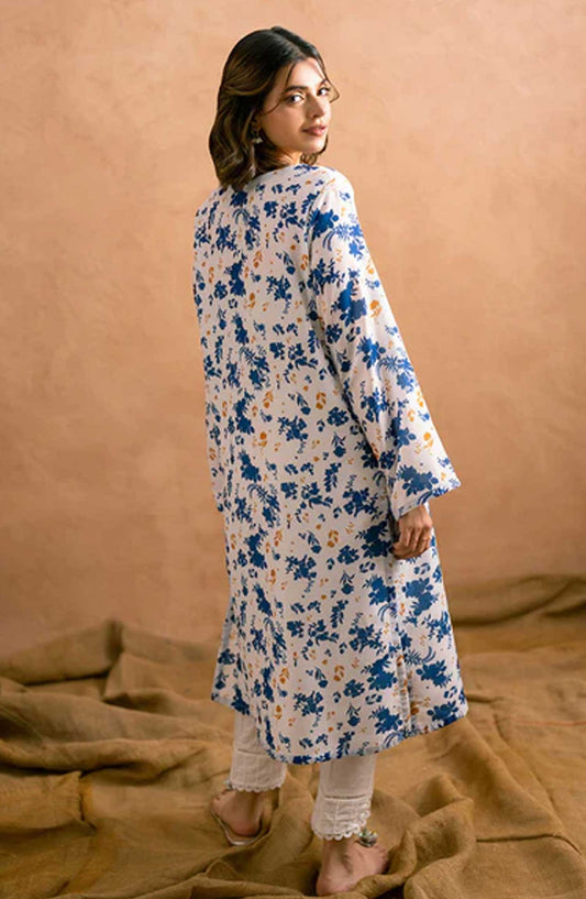 Ayla Studio Printed Poly Viscose Stitched 2 Piece - Silhouette Fun - AY25WOF - Casual Collection