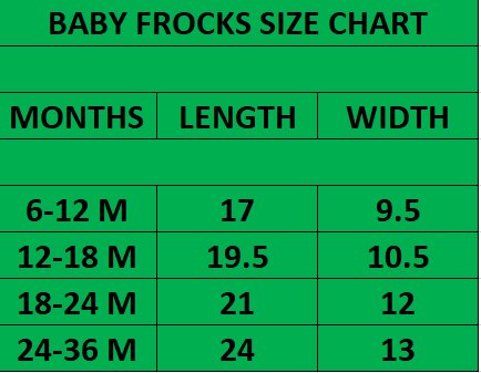 Baby Frock Black & White -BNBSF-473