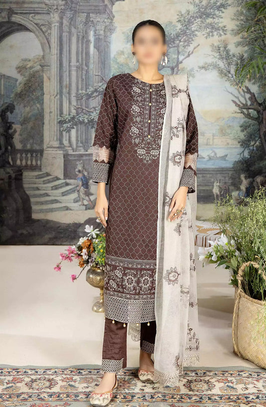 Exclusive Embroidered Karandi Collection by Marjjan - SKC - 64 C