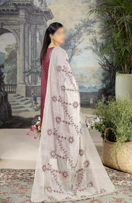 Exclusive Embroidered Karandi Collection by Marjjan - SKC - 64 D