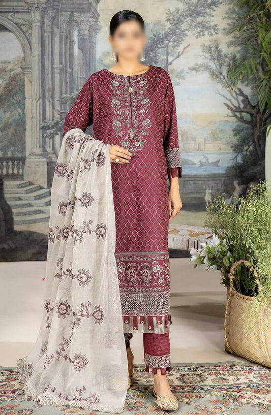 Exclusive Embroidered Karandi Collection by Marjjan - SKC - 64 D