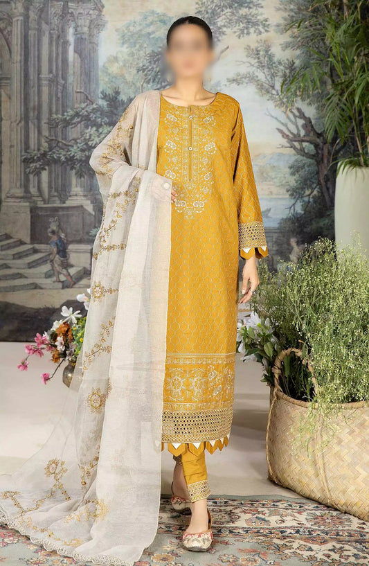 Exclusive Embroidered Karandi Collection by Marjjan - SKC - 64 E