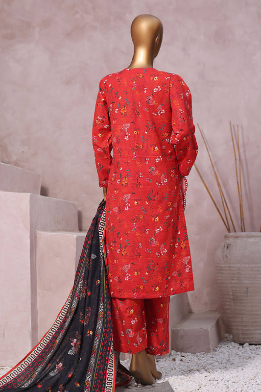 SADABAHAR Khaddar 3pc Cutwork Collection 2023 Vol 02 - SKC 10