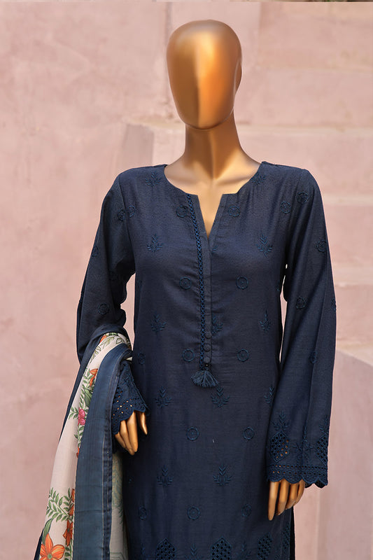 SADABAHAR Karandi Embroidered with Shawl Collection 2023 - SKES 01