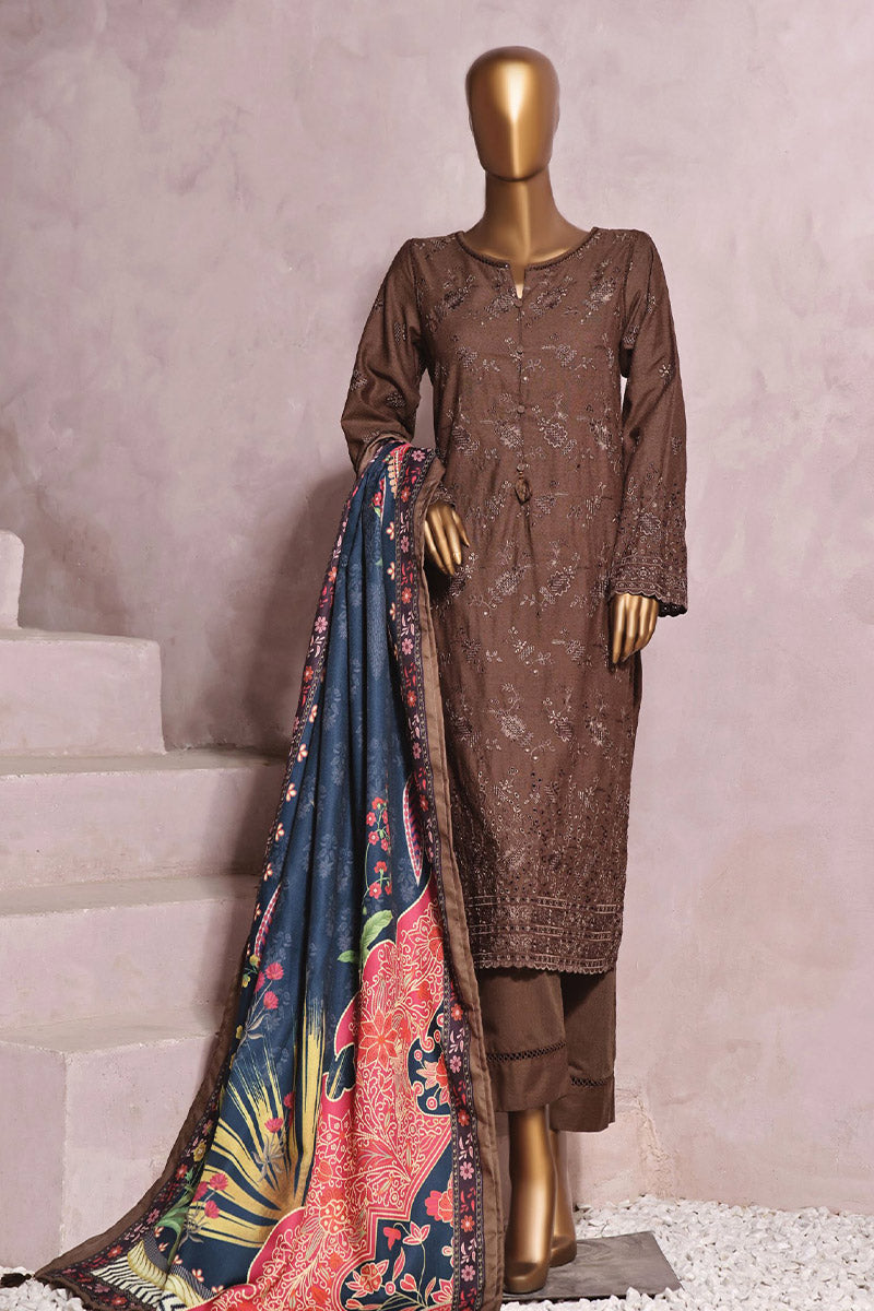 SADABAHAR Karandi Embroidered with Shawl Collection Vol 02 2023 - SKESV2 03