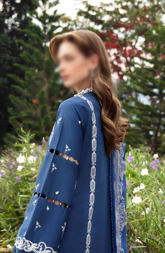 Formal Unstitched Luxury Lawn Collection 2024 - SL-09-24 Afina