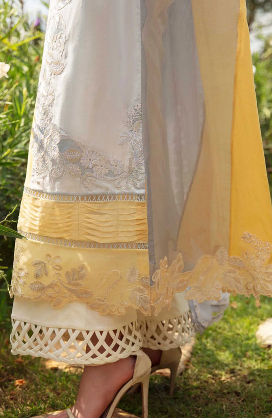 Formal Unstitched Luxury Lawn Collection 2024 - SL-11-24 Leena