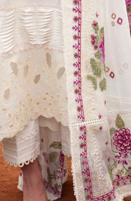 Formal Unstitched Luxury Lawn Collection 2024 - SL-12-24 Lyra