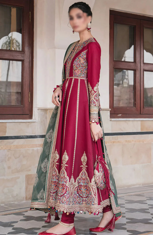 Shahkaar Eid Festive Lawn SS 2024 by Jazmin - SL24-D11