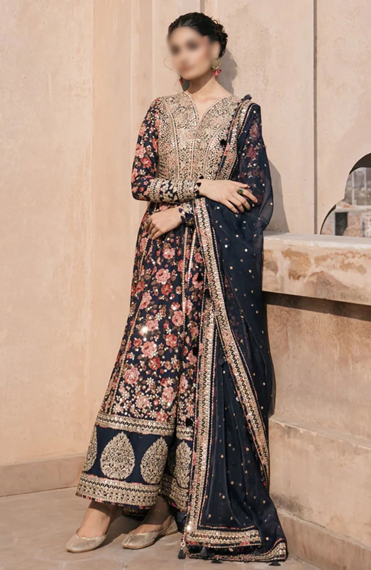 Shahkaar Eid Festive Lawn SS 2024 by Jazmin - SL24-D1