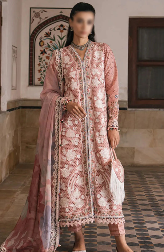Shahkaar Eid Festive Lawn SS 2024 by Jazmin - SL24-D4