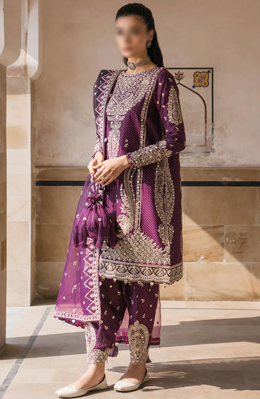 Shahkaar Eid Festive Lawn SS 2024 by Jazmin - SL24-D6