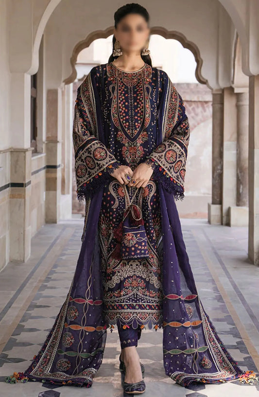 Shahkaar Eid Festive Lawn SS 2024 by Jazmin - SL24-D9