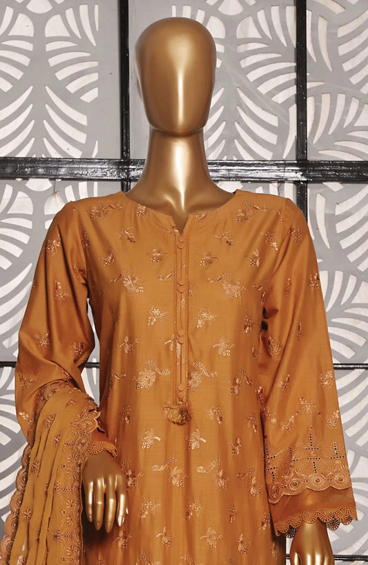 Sadabahar Lawnkari Cross Slub Collection 2024 - SLCS-04