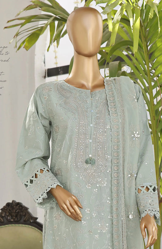 Sadabahar Lucknowi Chikankari Embroidered Collection 2024 - SLECE-02