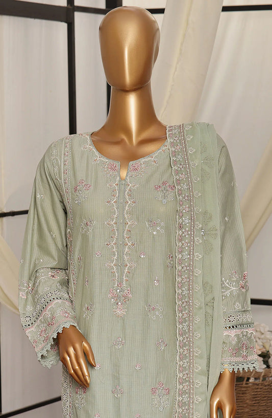 SADABAHAR Luxury Embroidered Festive Collection With Chiffon Embroidered Dupatta Vol 3 - SLEFC V3 - 04