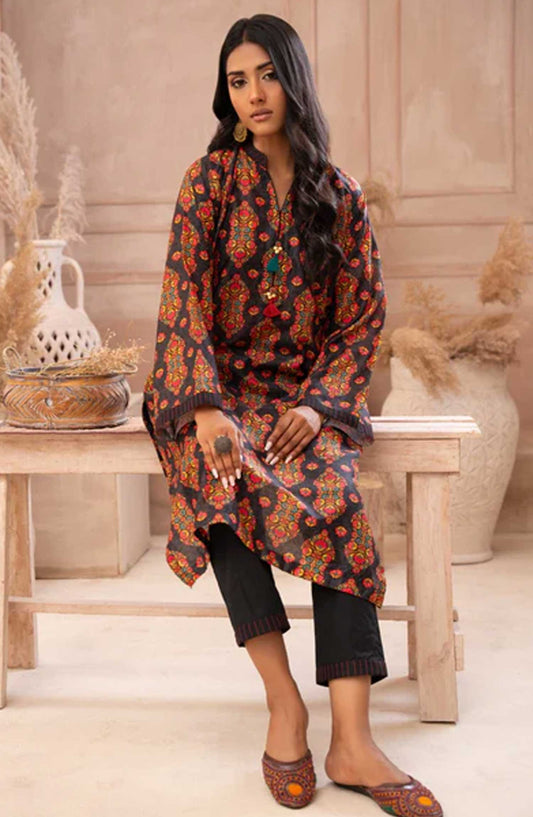 Ayla Studio Stitched Casual Collection 2024 - SLW 013 Dark Eden