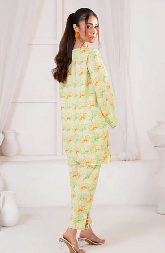Ayla Studio Printed Georgette Stitched 2 Piece - Spring Orchid - AS25EP - Casual Collection