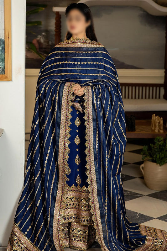 Jahanara Serene Raw Silk Collection 2023 - SRS-07 Maahru