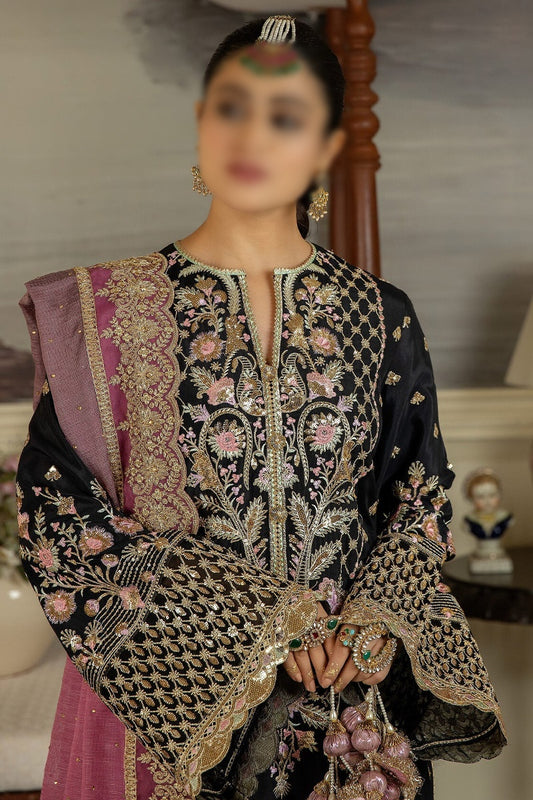 Jahanara Serene Raw Silk Collection 2023 - SRS-08 Inaayat
