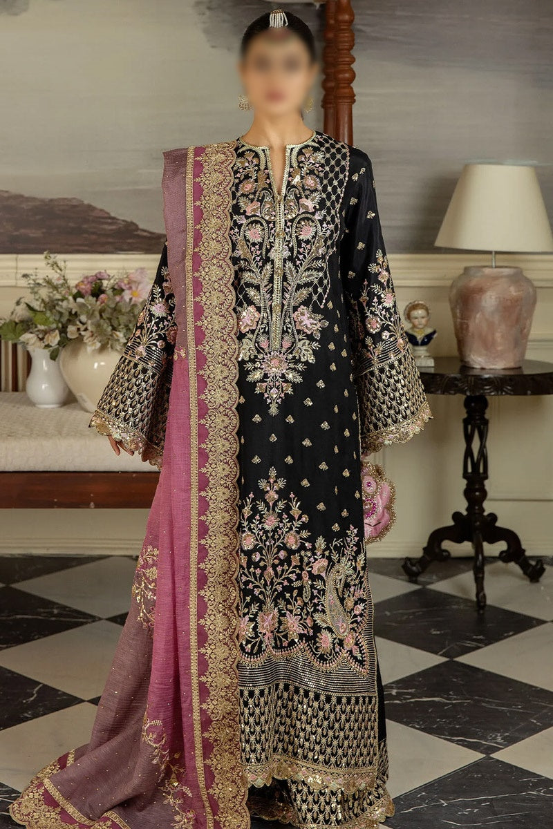 Jahanara Serene Raw Silk Collection 2023 - SRS-08 Inaayat