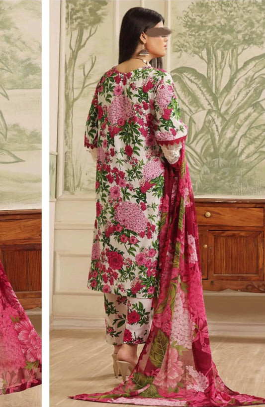 Maryum Maniya Summer Soirees Printed and Embroidered Collection 2024 - SS 01