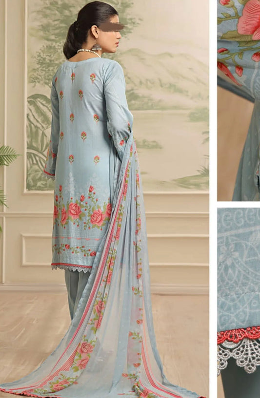 Maryum Maniya Summer Soirees Printed and Embroidered Collection 2024 - SS 08