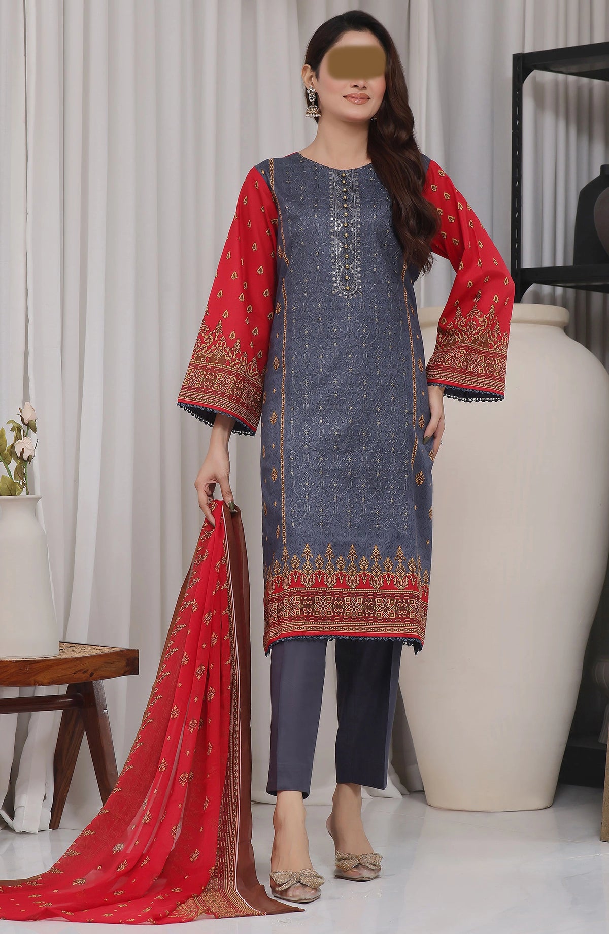 Maryum Maniya Summer Soirees Printed and Embroidered Collection Vol 04 - SS 30