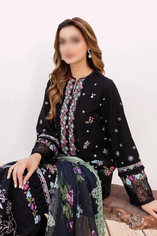 Sable Shiree Unstitched Collection 2024 - SSC-04-24 Aster