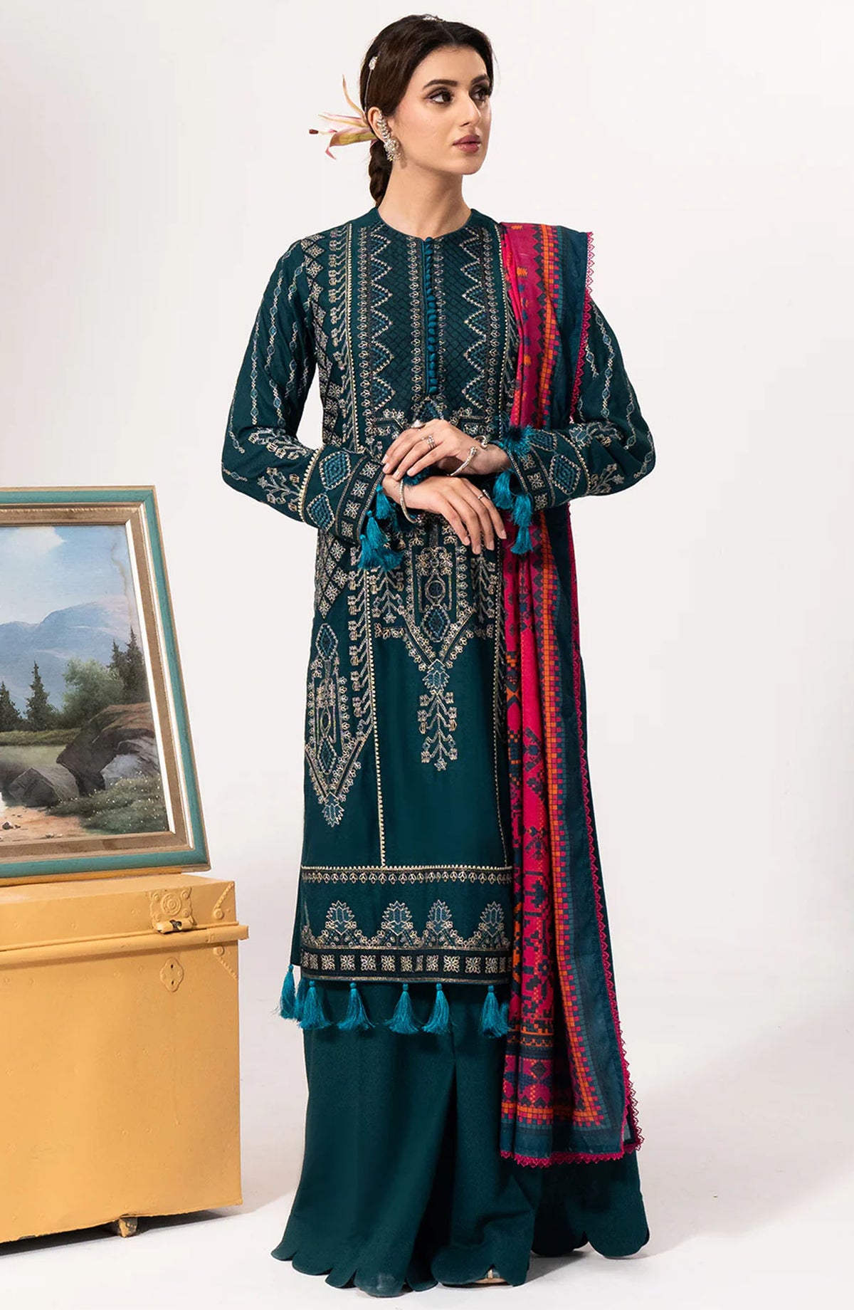 Luminaa Luxury Winter Collection By Saad Shaikh - Sterling